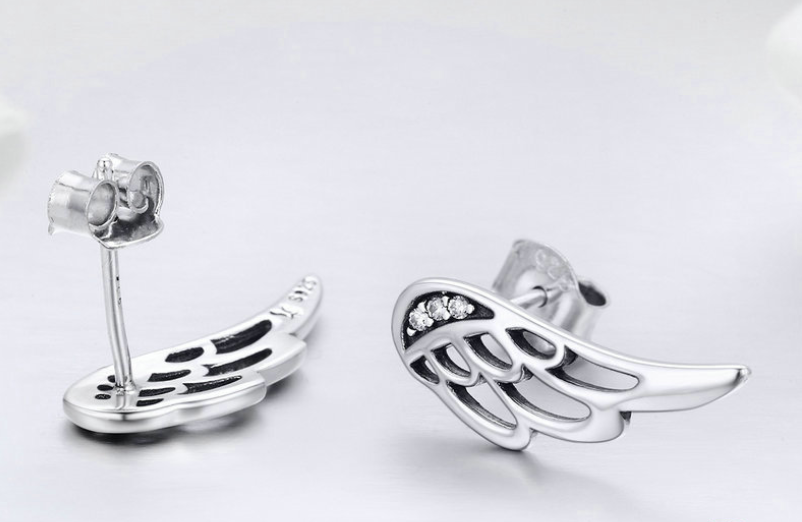 Fairy Wings Stud Earrings