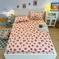 3pcs Soft Comfortable Fitted Sheet Bedding Set