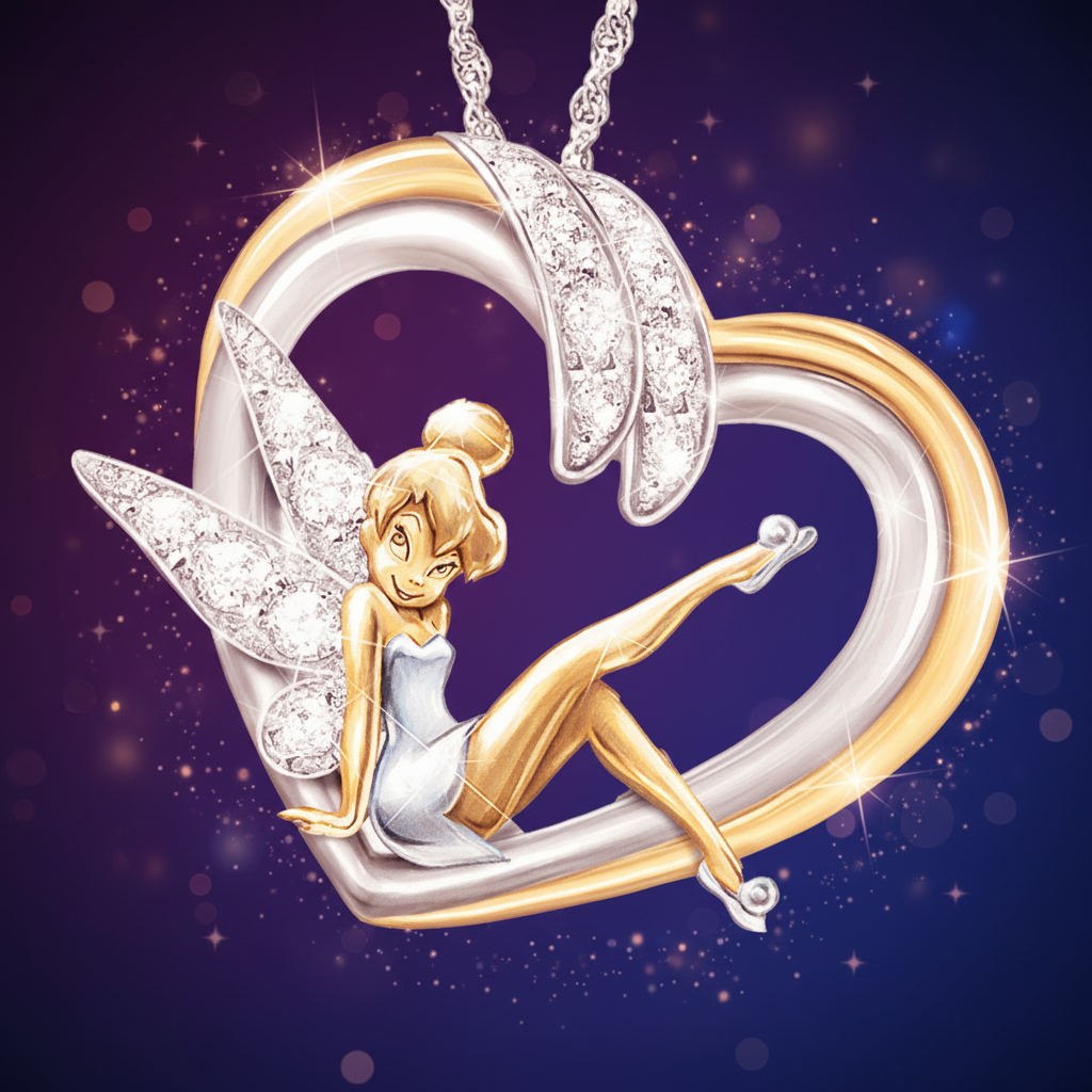 Fairy Angel Necklace - Creative Colorful Pendant