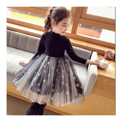 Autumn Fairy Dress for Girls — Long Sleeve Princess Dress