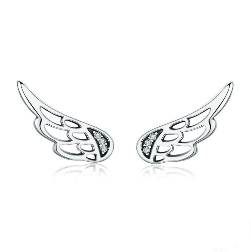 Fairy Wings Stud Earrings