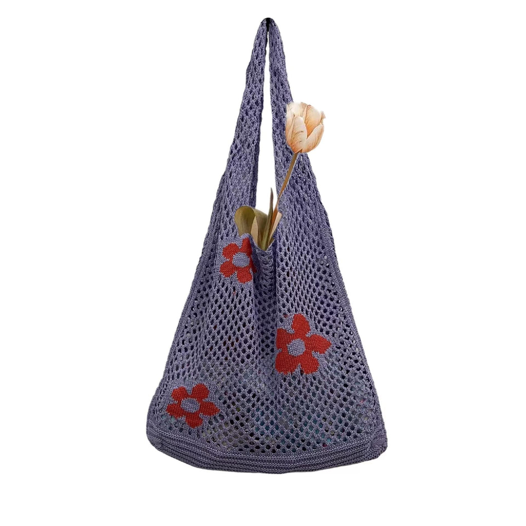 Fairycore Hobo Bag Fairy Grunge Aesthetic Hobo Bag Aesthetic Tote Bag Fairy Grunge Accessories for Women (Purple)