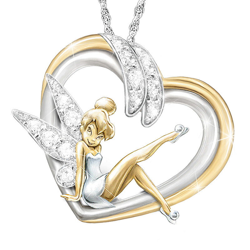 Fairy Angel Necklace - Creative Colorful Pendant