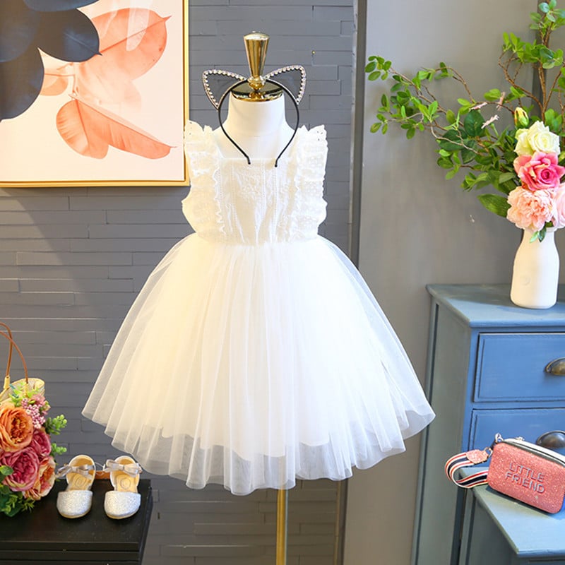 Super Fairy Dark Flower Princess Dress