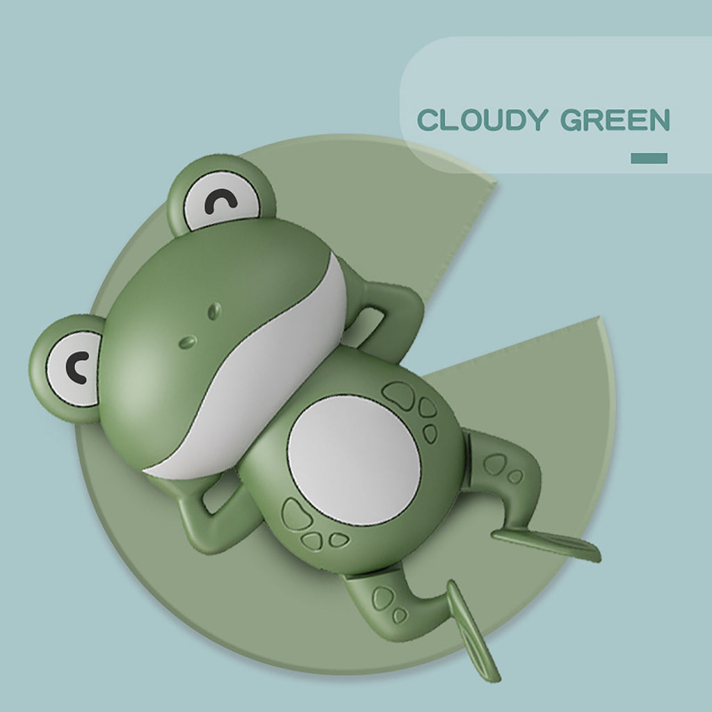 Duckling Clockwork Frog Bath Toy for Babies