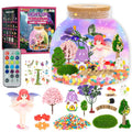 Fairy Light Up Terrarium Kit for Kids - Create a Whimsical Fairy Garden | Fairy Toys for Girls Science Kits Arts and Crafts for Kids Girls Toys Ages 4+ Kids Gifts